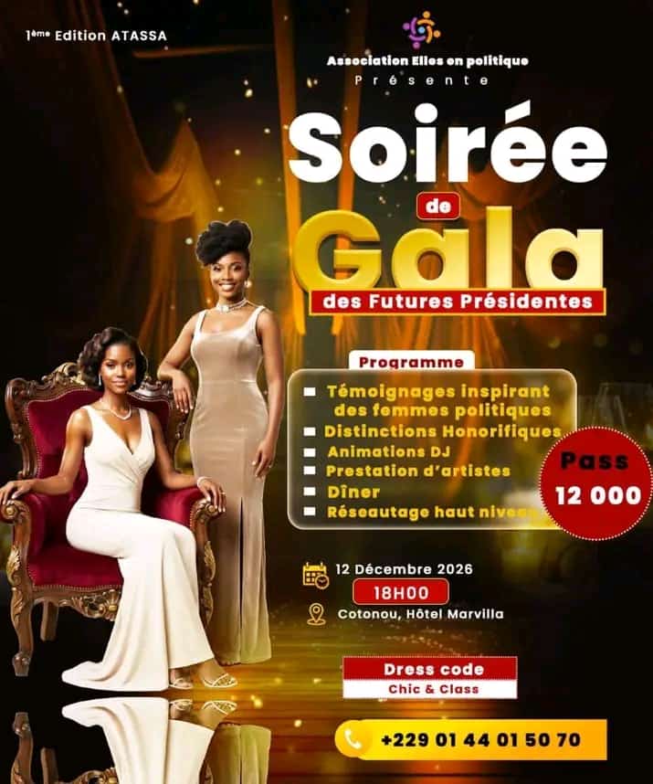 Soirée Gala des futures présidentes