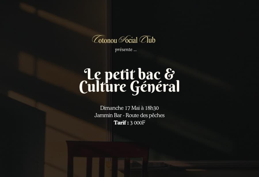 Soirée Jeux : Le petit bac & culture général par le CSC